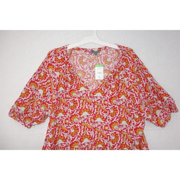 NEW Elliott Lauren Under The Tuscan Sun Gathered Tiered Maxi Dress Women's XL - Picture 3 of 9